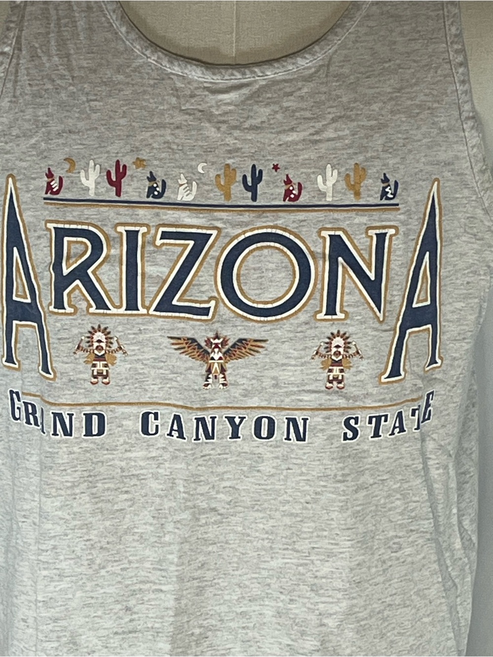 Alstyle Arizona Grand Canyon State Vintage Mens Tank Top Shirt Large